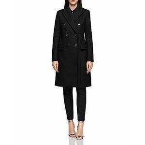 REISS Betty Double-Breasted Military-Style Coat
